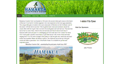 Desktop Screenshot of hamakuagolf.com